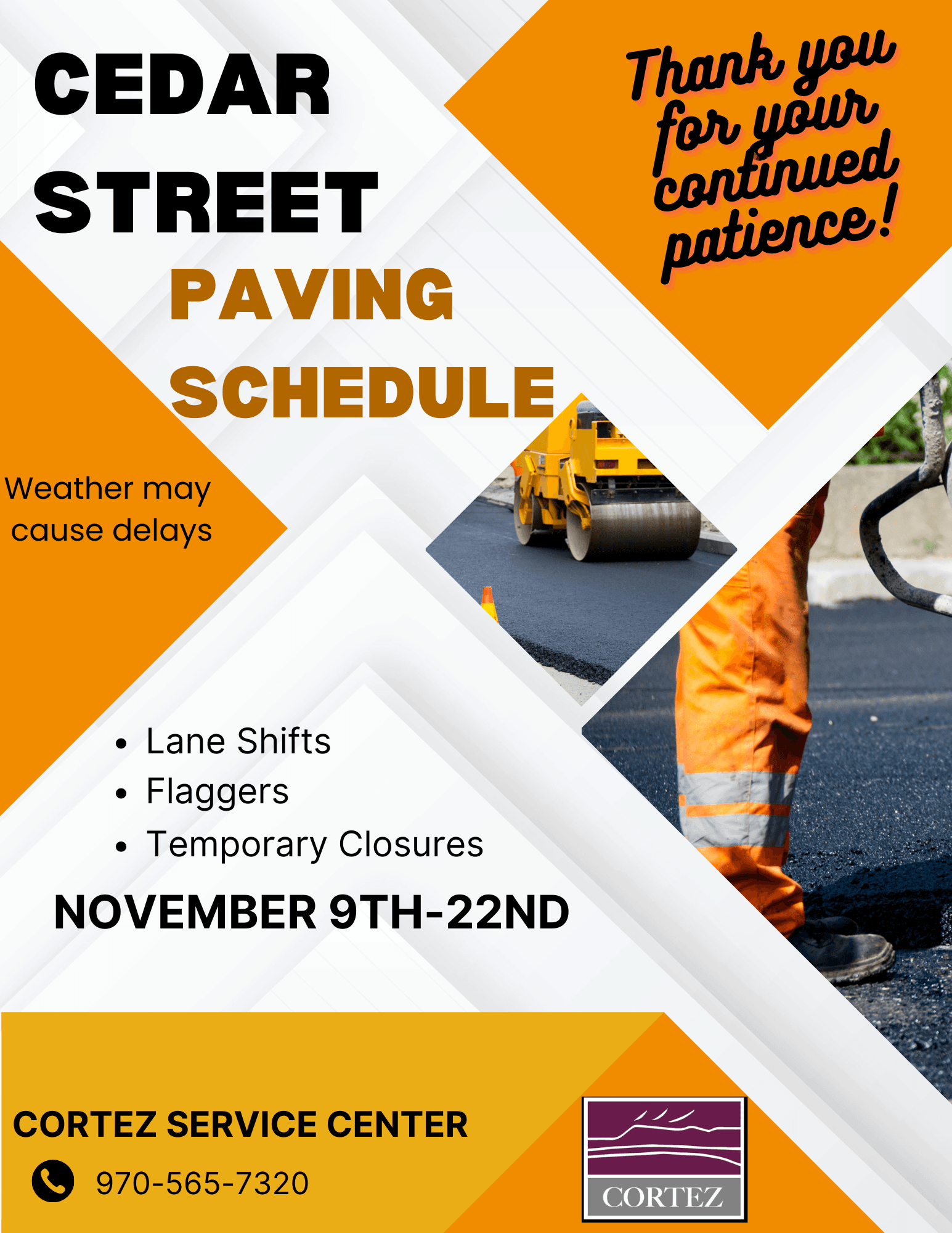 Cedar Street Update 11.22.23