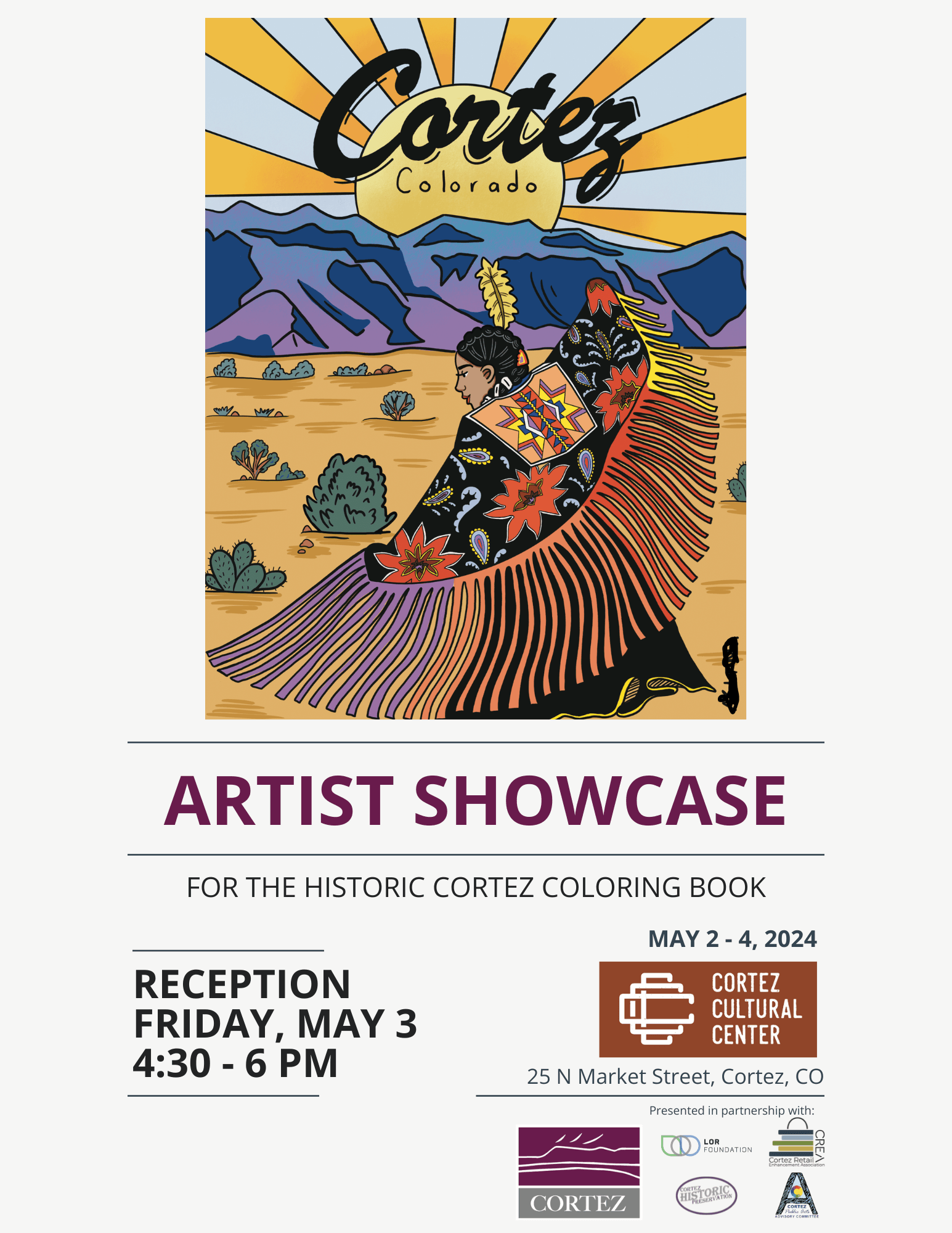 Artist Showcase Poster (8.5 x 11 in)