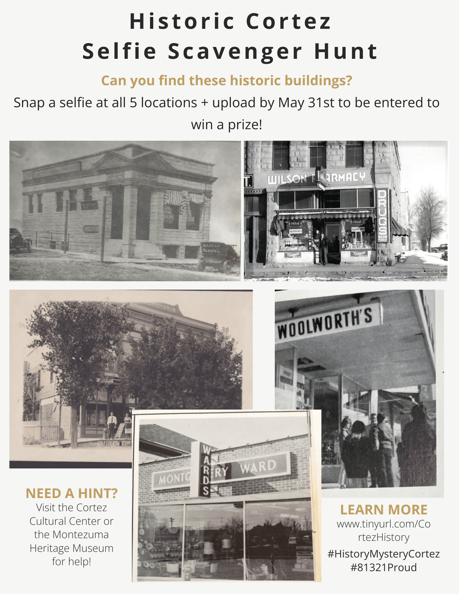 Scavenger Hunt Flyer for May 2024