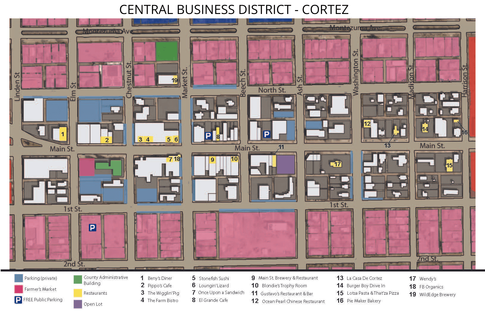 CENTRAL BUSINESS DISTRICT - CORTEZ