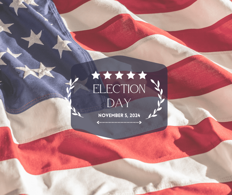 Election Day Flag City of Cortez