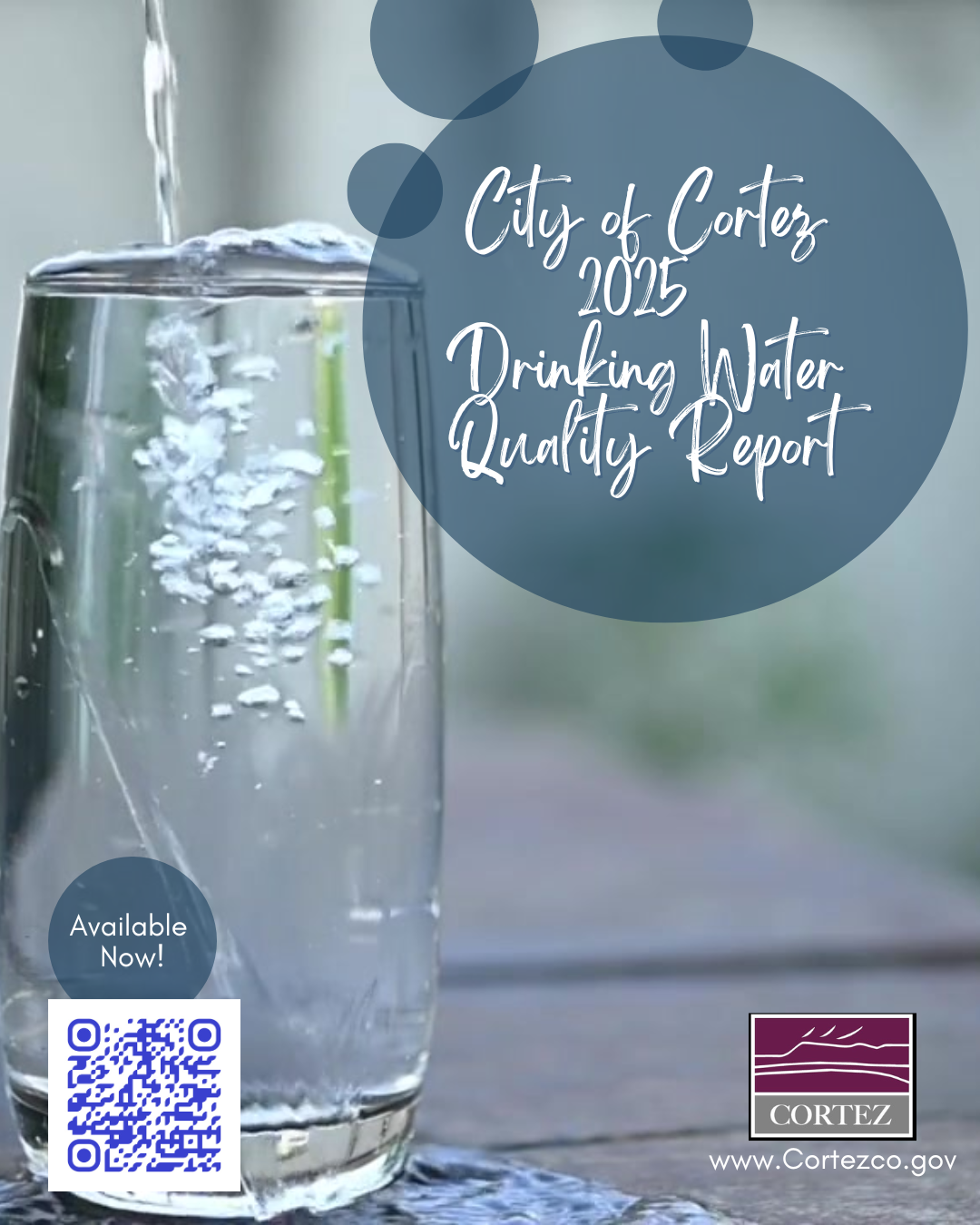 2025 Drinking Water Quality Report Graphic