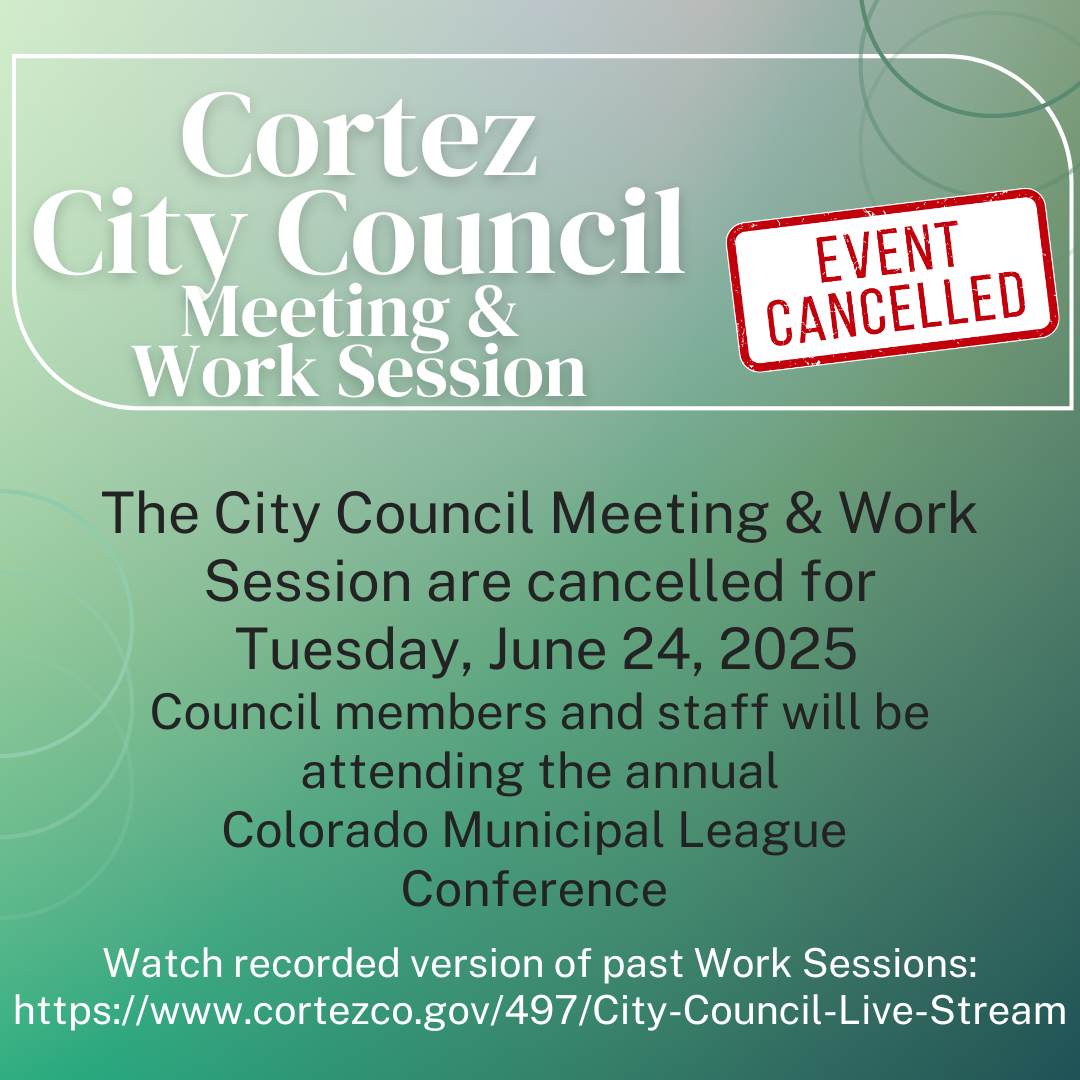 Cortez City Council News Flash 