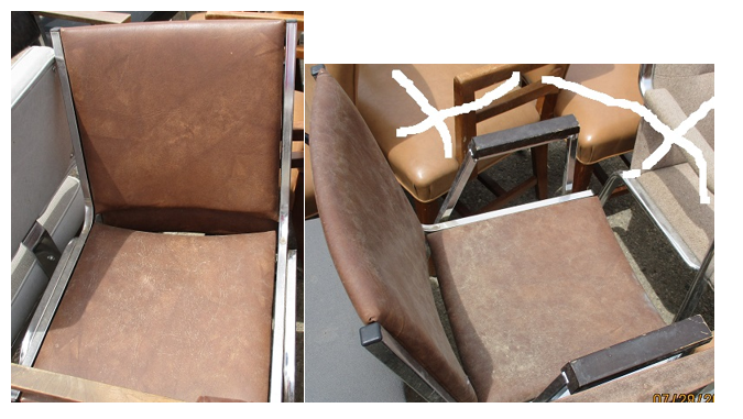 Photo of chairs that are available in the Cortez Public Surplus Auction