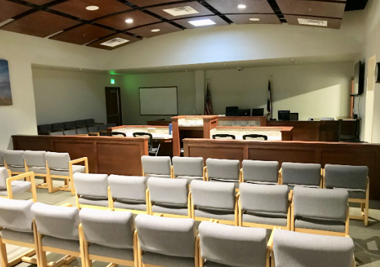 Photo of the City of Cortez Municipal Courtroom