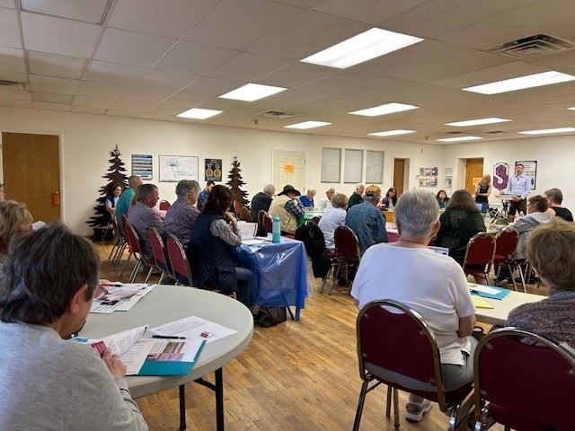 Hospice of Montezuma monthly gathering